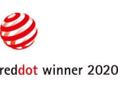 Imágenes de los logos de Red Dot Design Award 2020 e IDEA Design Award 2020