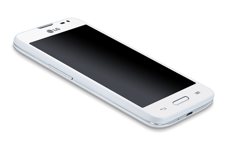 LG L65, Smartphone con pantalla IPS de 4.3'', Android 4.4 Kitkat, procesador dual core de 1.2 ghz, cámara de 5mp, batería de 2100mah y color blanco Disponible en Costa Rica, LG L65 D280 D280G (White)