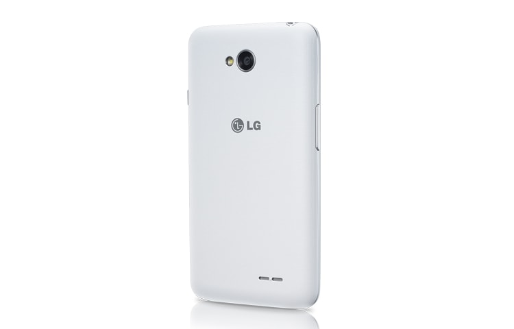 LG L65, Smartphone con pantalla IPS de 4.3'', Android 4.4 Kitkat, procesador dual core de 1.2 ghz, cámara de 5mp, batería de 2100mah y color blanco Disponible en Costa Rica, LG L65 D280 D280G (White)