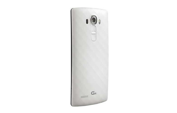 LG G4, Android 5.1 Lollipop, Pantalla 5.5'' Quad HD, cámara de 16MP con Laser Auto Focus y cámara frontal de 8MP, LGH815P CERAMIC-WHITE