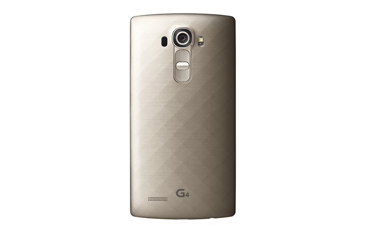 LG G4, Android 5.1 Lollipop, Pantalla 5.5'' Quad HD, cámara de 16MP con Laser Auto Focus y cámara frontal de 8MP, LGH815P SHINY-GOLD