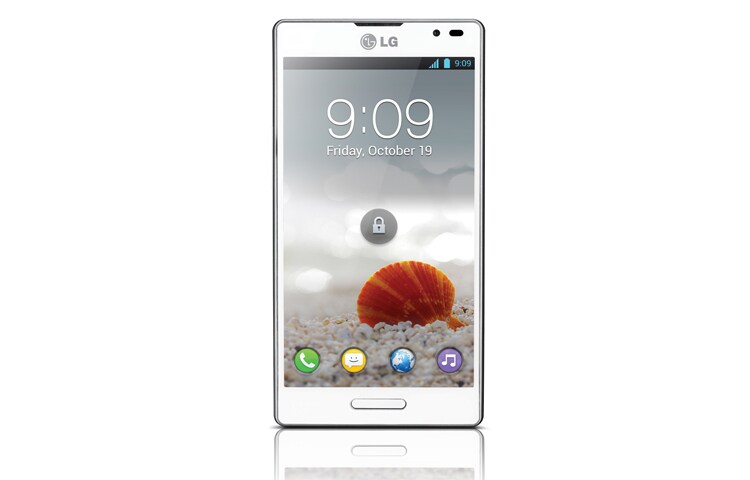 Front view of Disfruta la pantalla IPS de 4,7&#39;&#39; que brinda a tus ojos una sensación más real con una resolución impresionante y detalles increíbles. P768G