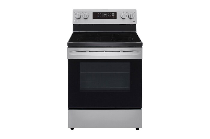 Vista frontal LG Estufa Eléctrica 6.3pᶟ, LREL6323S