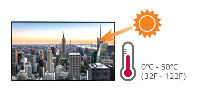 Temperatura de funcionamiento alta