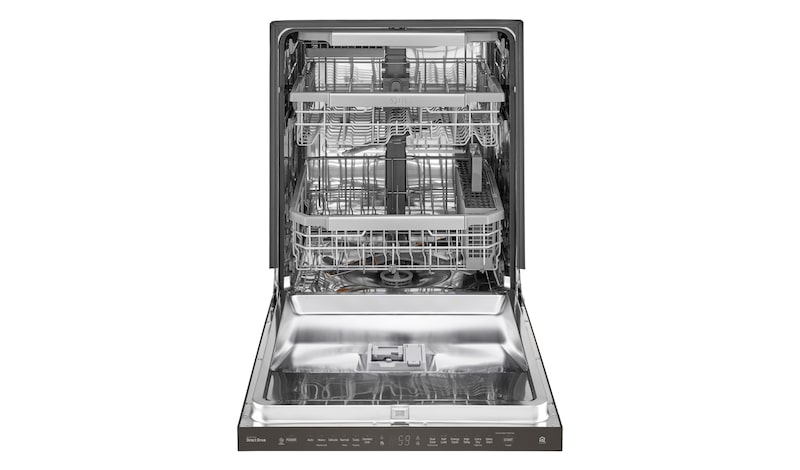 LG Black Stainless Steel Series Top Control Dishwasher with QuadWash™ and EasyRack™ Plus, LDP6797BD