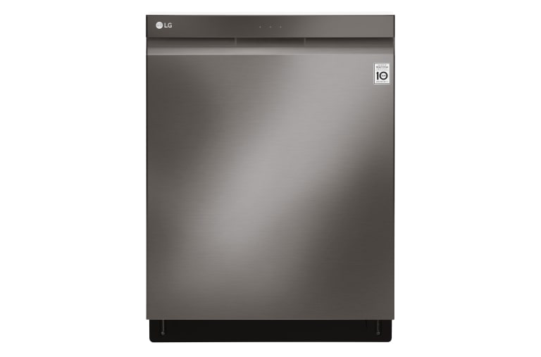 LG Black Stainless Steel Series Top Control Dishwasher with QuadWash™ and EasyRack™ Plus, LDP6797BD