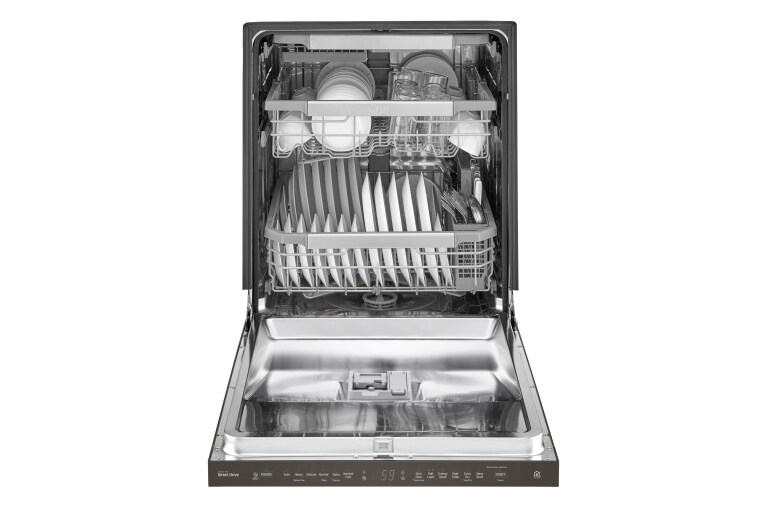 LG Black Stainless Steel Series Top Control Dishwasher with QuadWash™ and EasyRack™ Plus, LDP6797BD