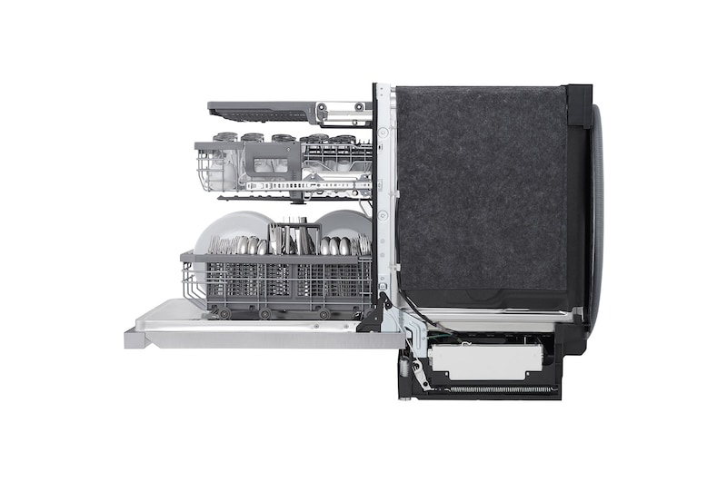 LG Lavavajillas LG QuadWash™ TrueSteam™ con LGThinQ™ WiFi de Empotre, LDP6810SS