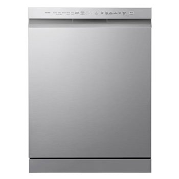 Front view of Lavavajillas LG QuadWash™ Libre de Empotre LFDFD4441T