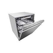 LG Lavaplatos LG SIGNATURE inteligente con Wi-Fi y control superior con TrueSteam® y QuadWash™, LUDP8908SN
