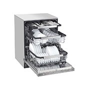LG Lavaplatos LG SIGNATURE inteligente con Wi-Fi y control superior con TrueSteam® y QuadWash™, LUDP8908SN