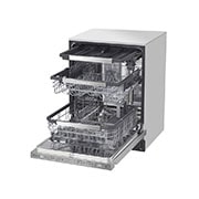 LG Lavaplatos LG SIGNATURE inteligente con Wi-Fi y control superior con TrueSteam® y QuadWash™, LUDP8908SN