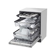 LG Lavaplatos LG SIGNATURE inteligente con Wi-Fi y control superior con TrueSteam® y QuadWash™, LUDP8908SN
