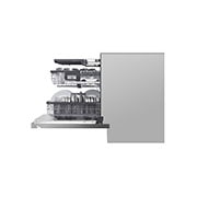LG Lavaplatos LG SIGNATURE inteligente con Wi-Fi y control superior con TrueSteam® y QuadWash™, LUDP8908SN