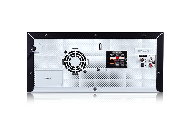 LG Minicomponente LG XBOOM CJ44 de 480 W de potencia RMS, Multi Bluetooth, TV Sound Sync, Karaoke, CJ44