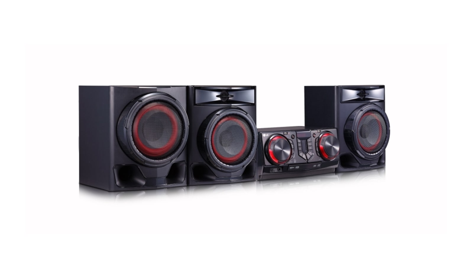 LG Minicomponente LG XBOOM CJ45 de 720 W de potencia RMS, Multi Bluetooth, TV Sound Sync, Karaoke, CJ45