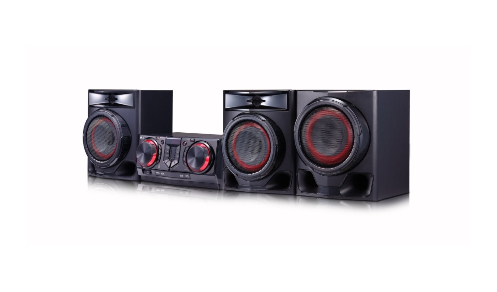 LG Minicomponente LG XBOOM CJ45 de 720 W de potencia RMS, Multi Bluetooth, TV Sound Sync, Karaoke, CJ45