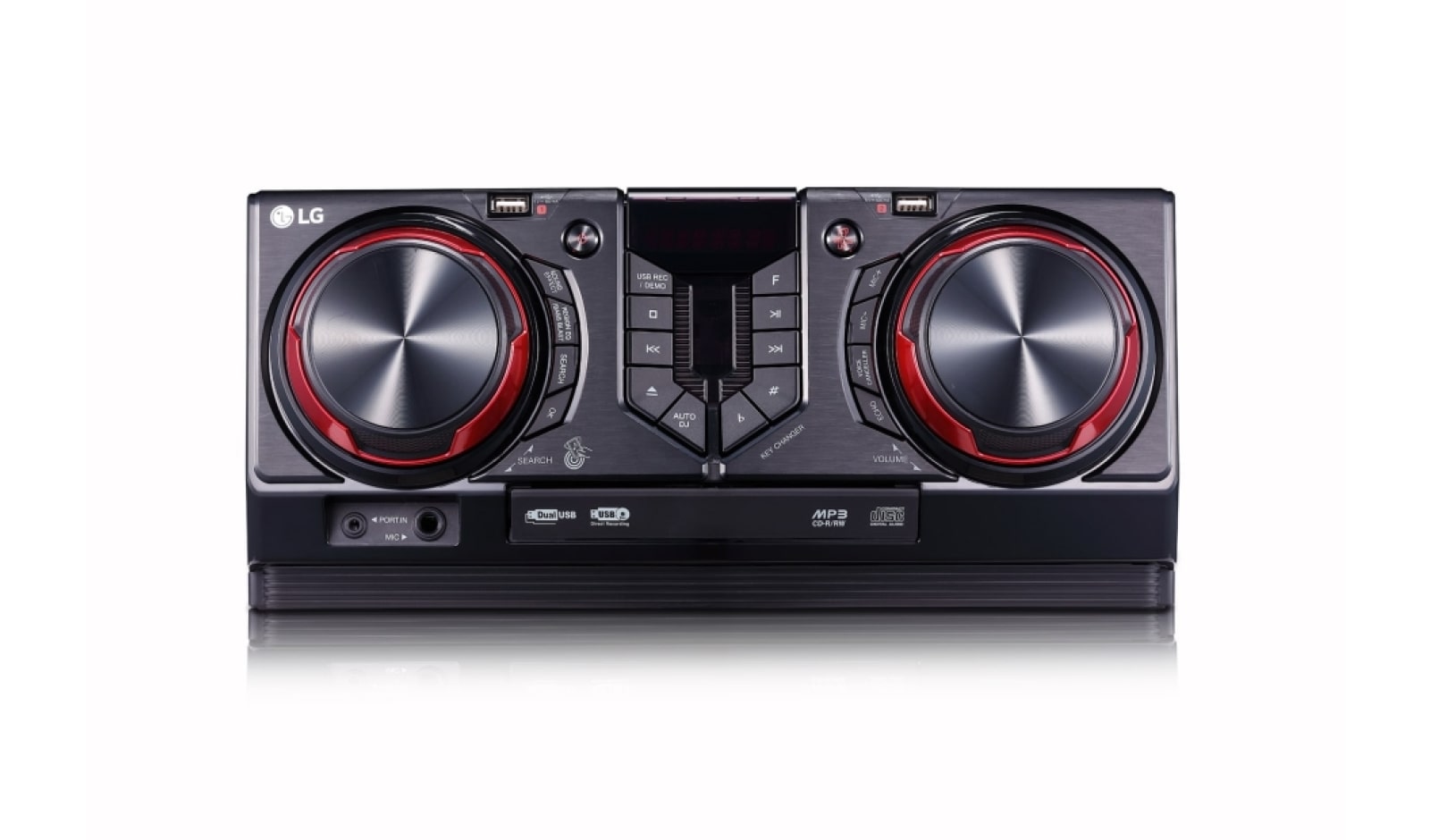 LG Minicomponente LG XBOOM CJ45 de 720 W de potencia RMS, Multi Bluetooth, TV Sound Sync, Karaoke, CJ45