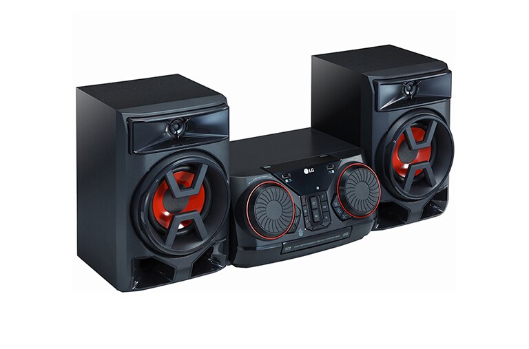 LG Minicomponente LG XBOOM CK43 de 380 W de potencia RMS, Multi Bluetooth, TV Sound Sync, CK43