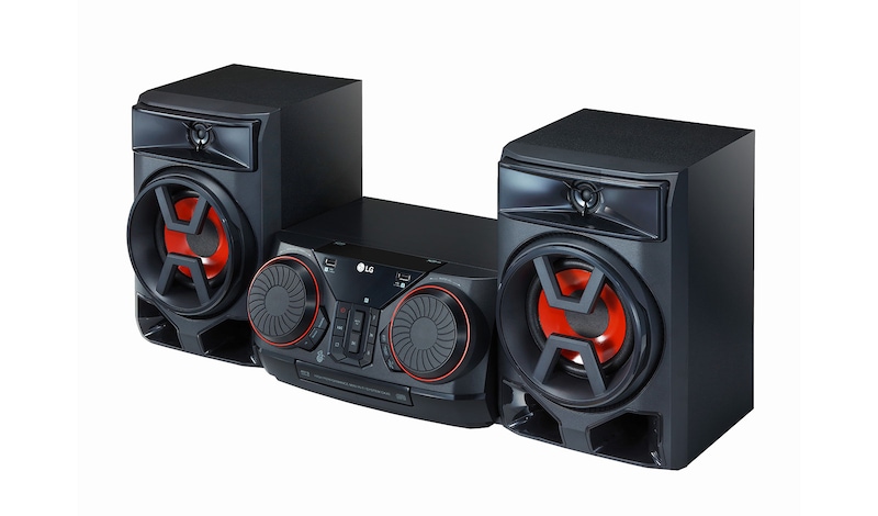 LG Minicomponente LG XBOOM CK43 de 380 W de potencia RMS, Multi Bluetooth, TV Sound Sync, CK43