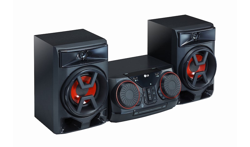 LG Minicomponente LG XBOOM CK43 de 380 W de potencia RMS, Multi Bluetooth, TV Sound Sync, CK43