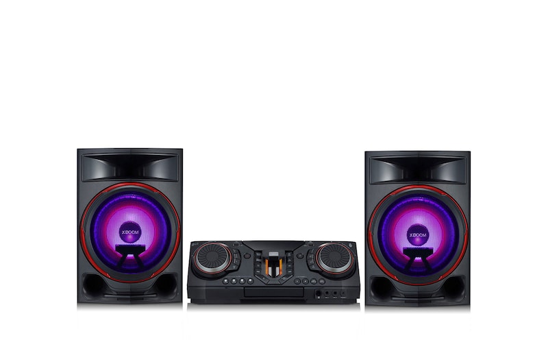 LG Minicomponente LG XBOOM CL87 de 2350 W de potencia , Multi Bluetoth, TV Sound Sync, Karaoke, CL87