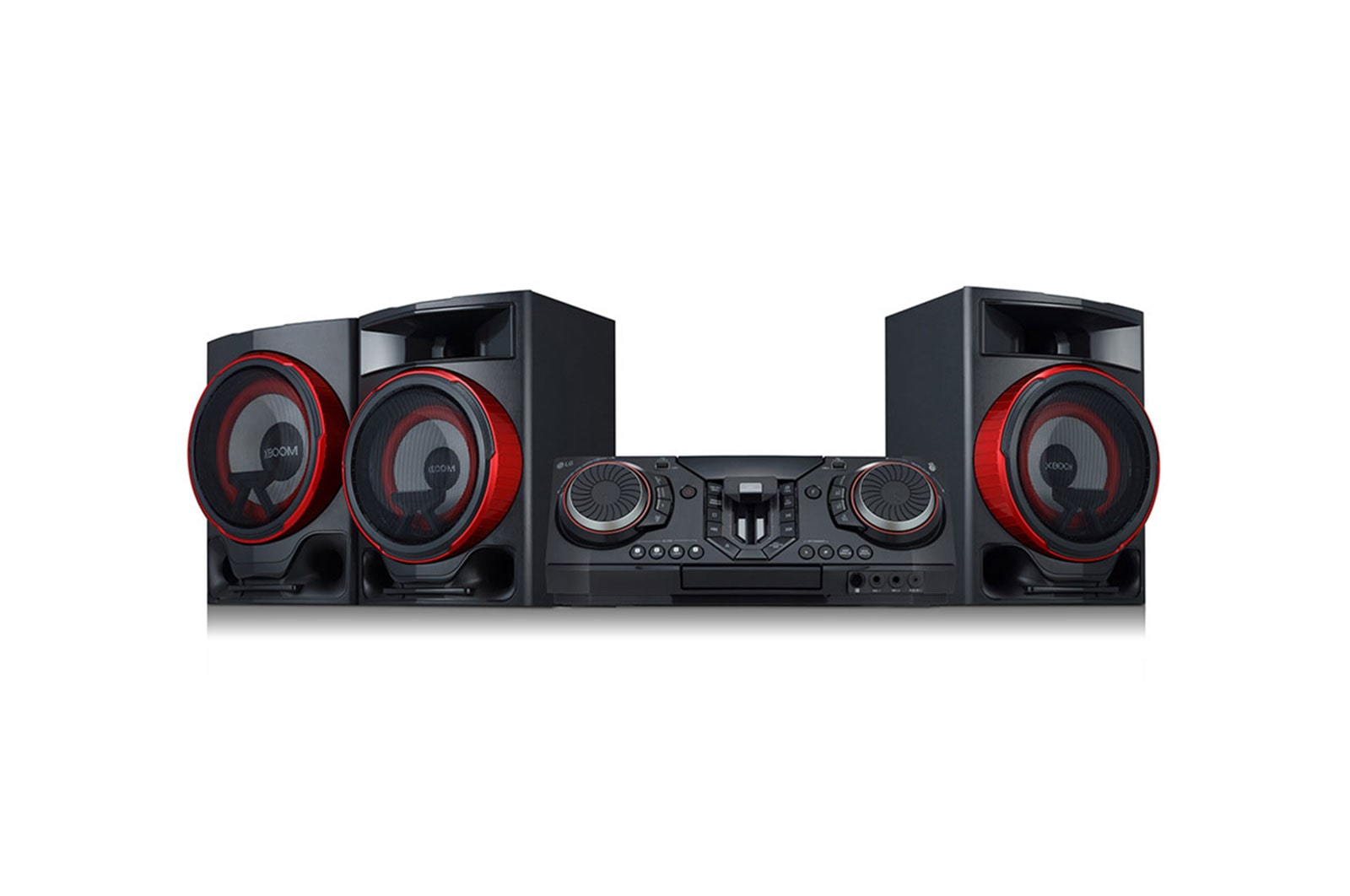 LG Minicomponente LG XBOOM CL88 de 2900 W de potencia RMS, Multi Bluetooth, TV Sound Sync, Karaoke, CL88