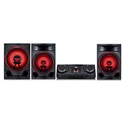 LG Minicomponente LG XBOOM CL88 de 2900 W de potencia RMS, Multi Bluetooth, TV Sound Sync, Karaoke, CL88