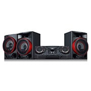 LG Minicomponente LG XBOOM CL88 de 2900 W de potencia RMS, Multi Bluetooth, TV Sound Sync, Karaoke, CL88