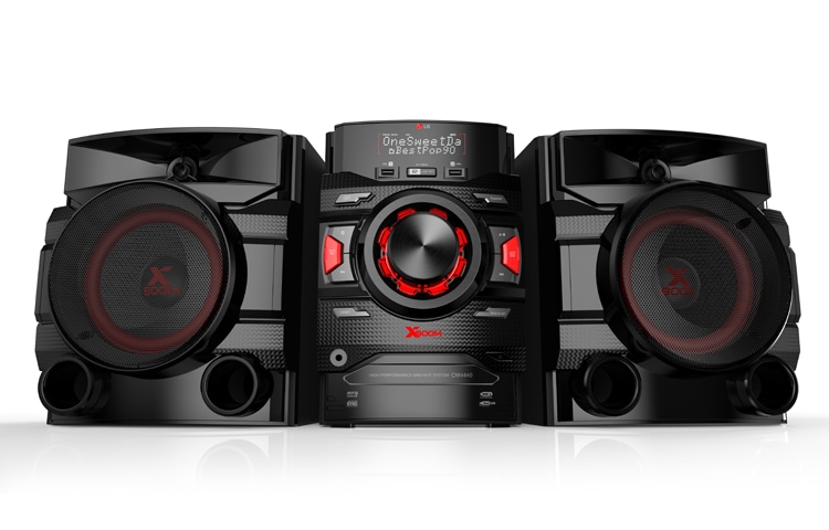 Front view of LG XBOOM CM4440 CM4440