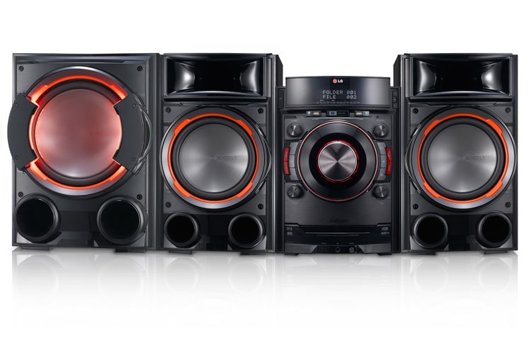 Front view of LG XBOOM CM8430 CM8430
