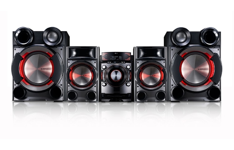 Front view of LG XBOOM CM9530 CM9530