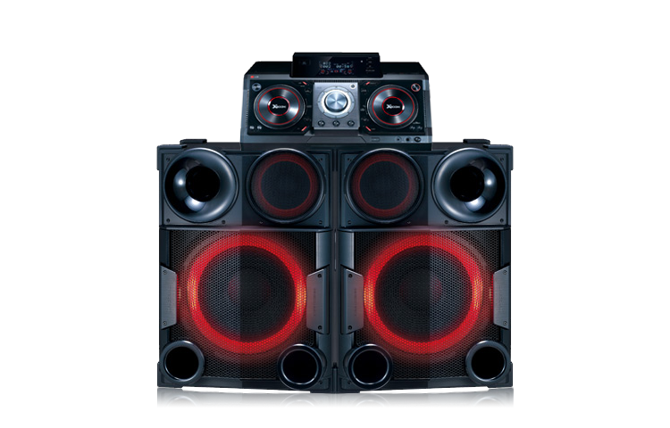 LG CONOCE EL NUEVO MINICOMPONENTE LG CM9730 CON PARLANTES GIGANTES Y EL SONIDO MÁS POTENTE!, CM9730