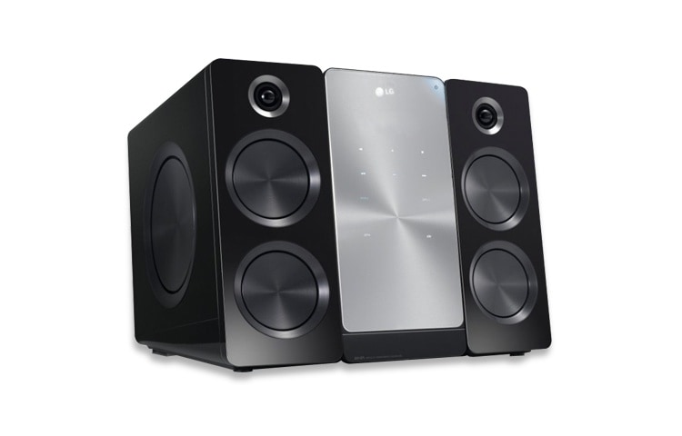LG Con LG FA166 no solo escuchas música, también disfrutas películas. Conecta el cable HDMI a tu TV y listo, FA166
