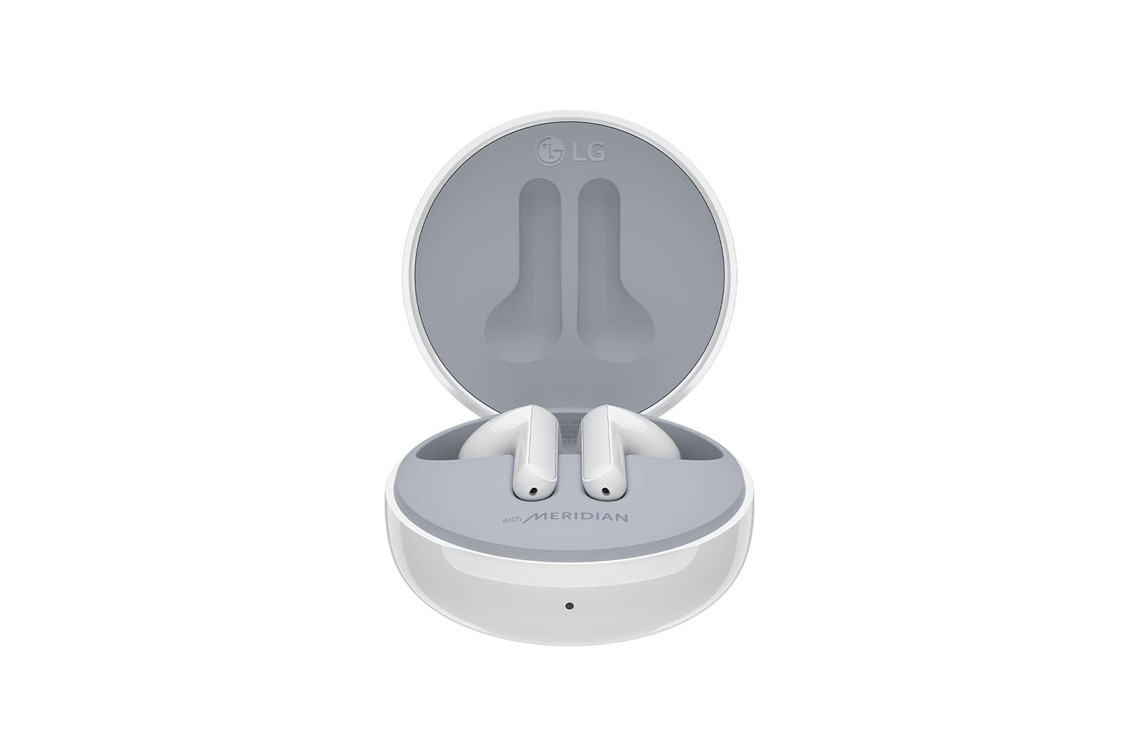 LG Audífonos Inalámbricos LG TONE Free HBS-FN4 color blanco con Tecnología Meridian, HBS-FN4