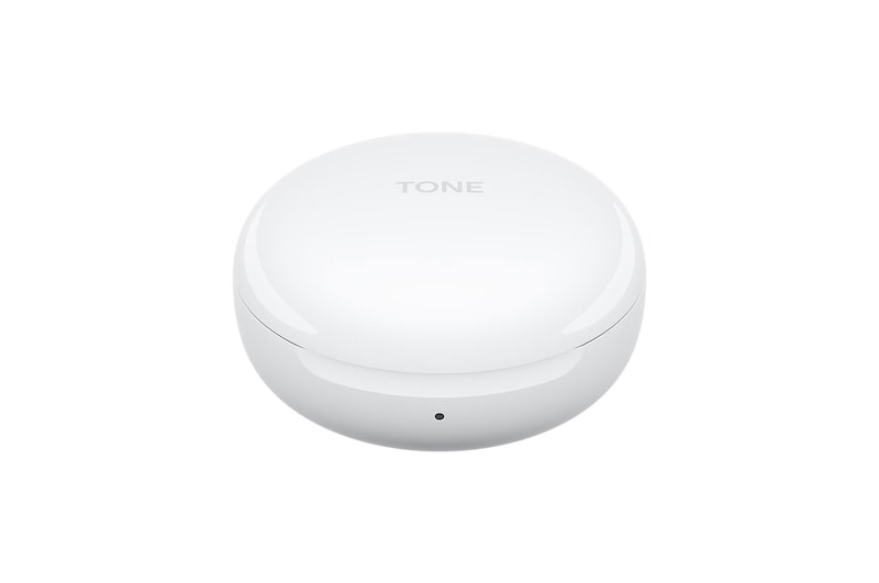 LG Audífonos Inalámbricos LG TONE Free HBS-FN6 color blanco con Estuche de Carga UVNano y Sonido Meridian, HBS-FN6