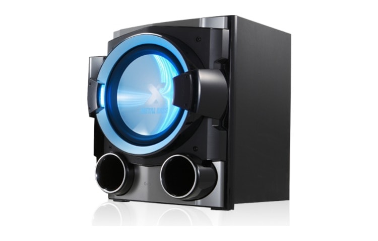 LG con el mini componente KSM 1506 X-Metal Bass de LG, KSM1506