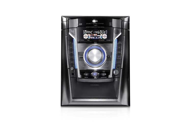 LG Reproductor de iPod con función de carga, bocinas X - Metal y auto-ecualización., MCT705