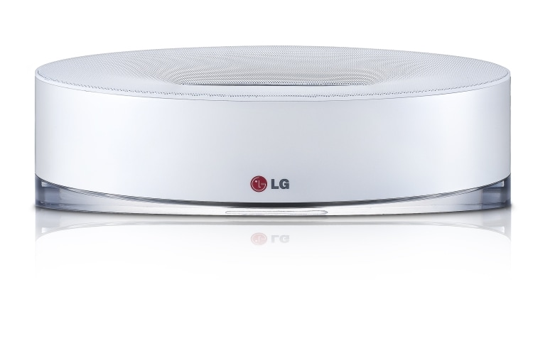 Front view of 10W LG Wireless Android Docking Speaker ND2531