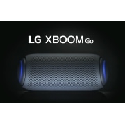 Front view of Bocina portátil XBOOM Go PL5 | Bluetooth | Luces LED | Tecnología de Sonido Meridian PL5
