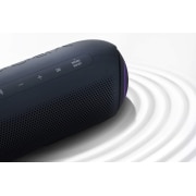 LG Bocina portátil XBOOM Go PL7 | Bluetooth| Luces LED | Tecnología de Sonido Meridian, PL7