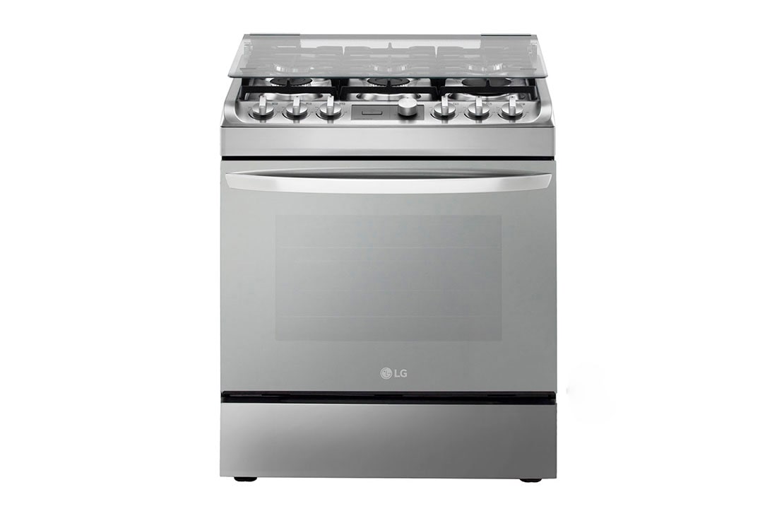 Front view of 5.4 pies cúbicos |Easy Clean™ |Ultra Heat™ |Bloqueo automático de gas  RSG314M