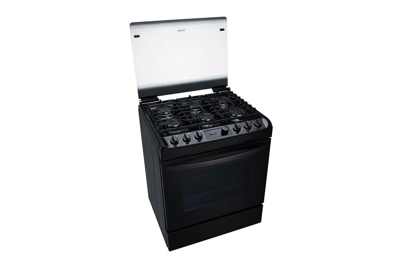 Top view with open door