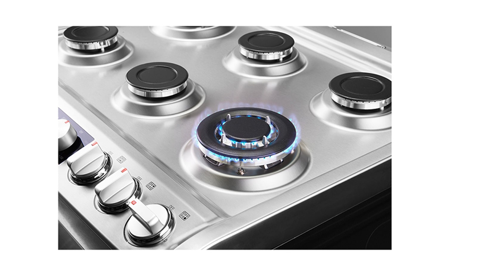 LG 5.4 pies cúbicos |Easy Clean™ |Triple Ultra Heat™ | Bloqueo automático de gas , RSG316T