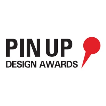 Logotipo del premio al diseño PIN UP de 2020