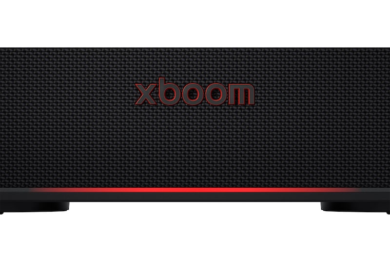 Front view with a close-up of the logo