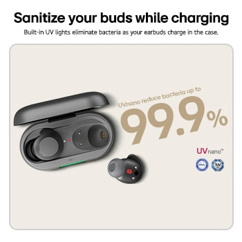 USP card: Sanitize your buds while charging