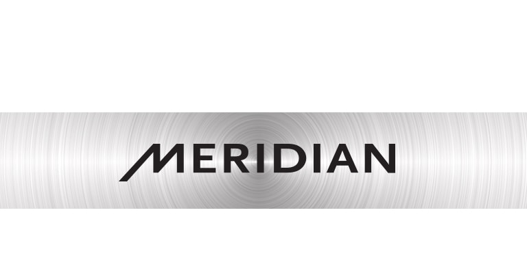 Una imagen del logo "Meridian"