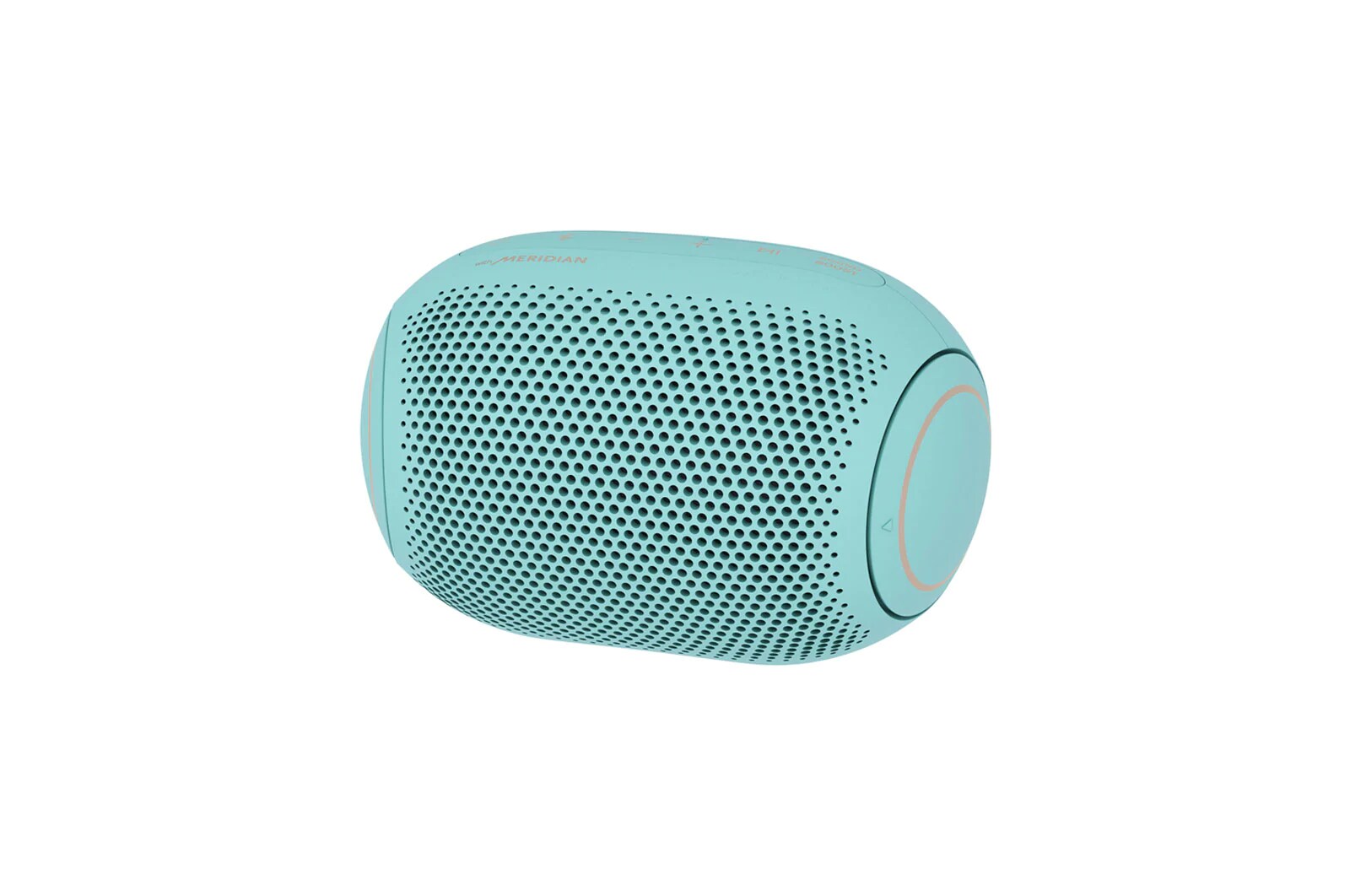 LG Bocina portátil XBOOM Go PL2 | Color celeste| Bluetooth | Certificación IPX5 | Tecnología de Sonido Meridian, PL2B