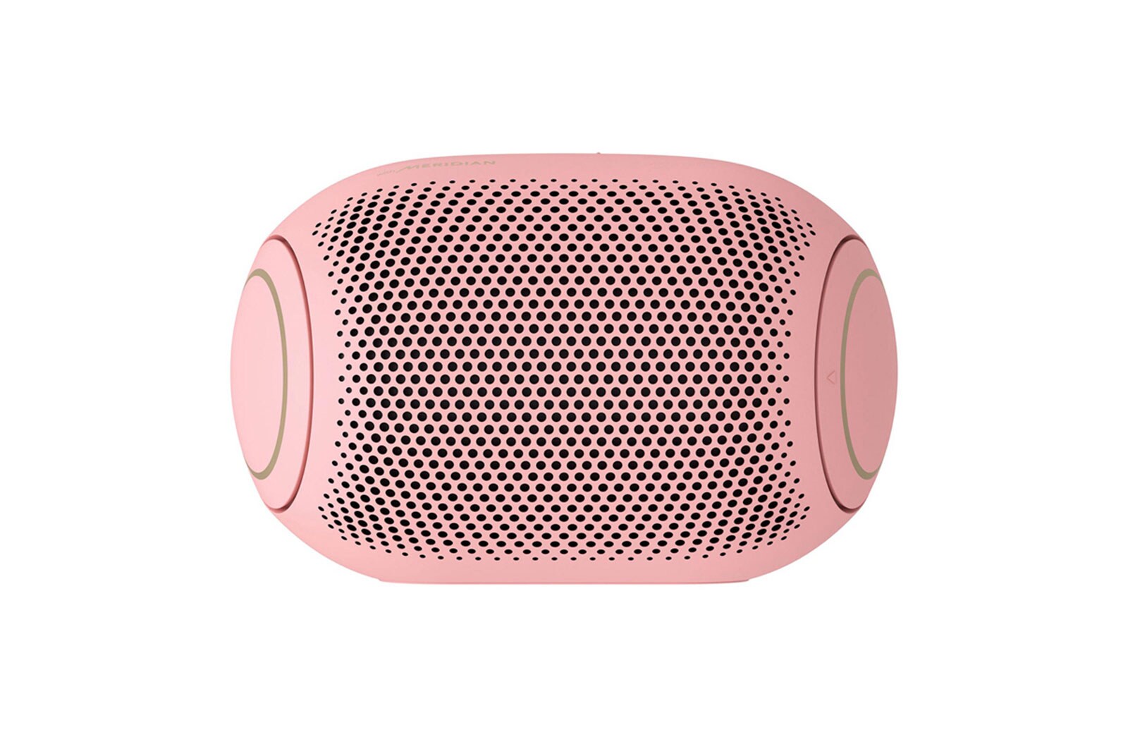 LG Bocina portátil XBOOM Go PL2 | Color rosa| Bluetooth | Certificación IPX5 | Tecnología de Sonido Meridian, PL2P